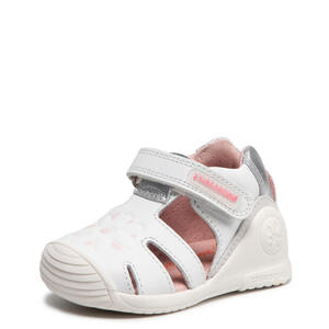 Biomecanics 222102-B SANDALIA FLOR BLANCO (SAUVAGE)
