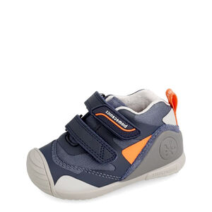 Biomecanics 221139-A ZAPATO DOBLE TIRA ADHERENTE URBAN PETROL (NYLON)