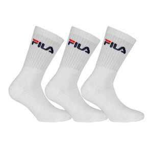 FILA F9505-300 WHITE TENNIS SOCKS "FILA" 3 PAIRS PER PACK