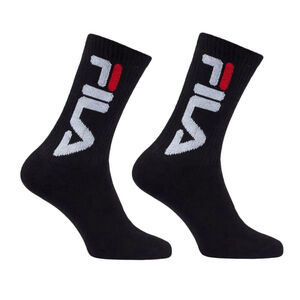 FILA F9598-200 BLACK "FILA" ТЕNNIS SOCKS URBAN COLLECTION & PACK