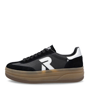 Rieker W3700-00 schwarz/schwarz/silver