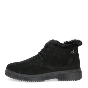 Caprice 26207-004 BLACK SUEDE