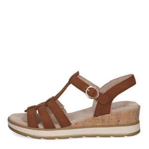 Caprice 28709-375 COGNAC NUBUC