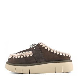 MOU MU.FW531001A/MOCHA Bounce clog metal logo