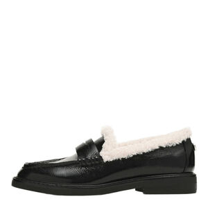 Steve Madden 11005897-BLACK LEATHER Adison-F