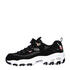 Skechers 80579L-BLK-DLITES-LIL B