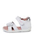 Garvalin 202308-B SANDALIA FLOR BLANCO (SAUVAGE)