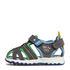 Garvalin 222805-B SANDALIA CERRADA GRIS Y AZUL ELECTRICO (MAT)