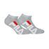 FILA F9199-300 WHITE "FILA" INVISIBLE SOCKS URBAN COLLEСTION 2 PAIRS PER PACK