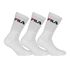 FILA F9505-200 BLACK TENNIS SOCKS "FILA" 3 PAIRS PER PACK