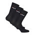 FILA F9630-300 WHITE NORMAL SOCKS MAN "FILA" 3 PAIRS PER РАСК