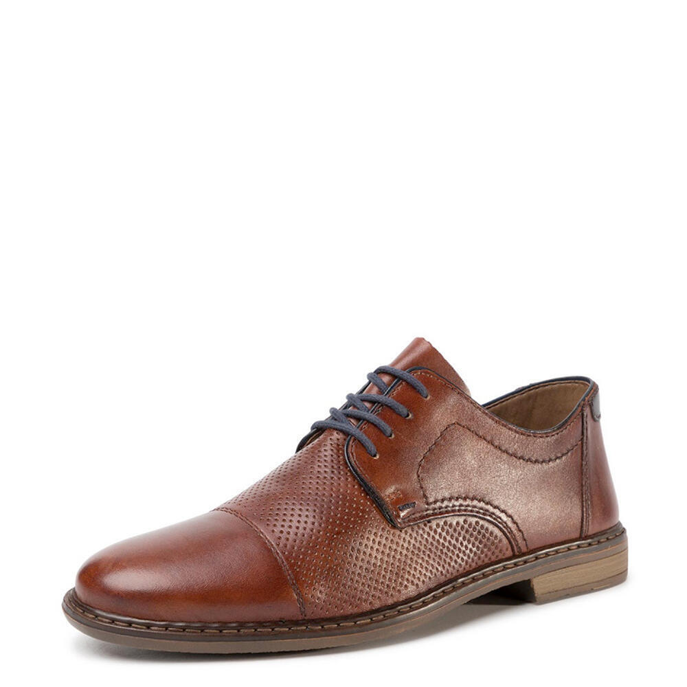Rieker 13428-24 amaretto/royal/navy