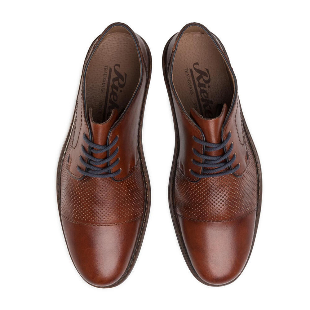 Rieker 13428-24 amaretto/royal/navy