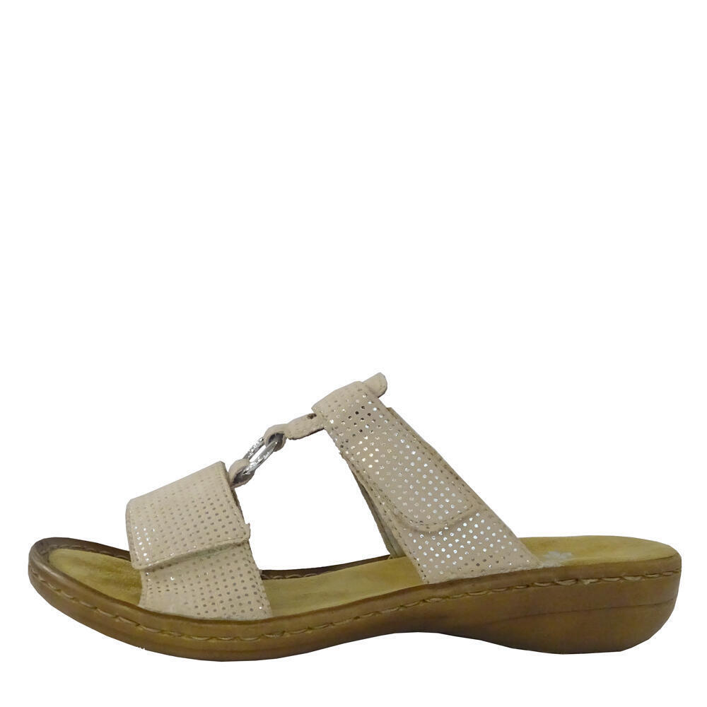 Rieker 608Р9-62 nude-silver