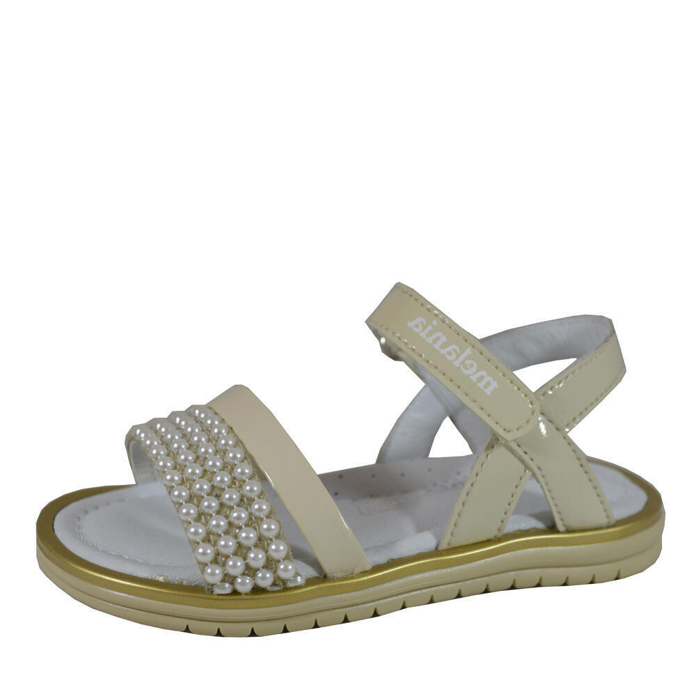 Melania ME4094D8E.A SANDALO VELCRO FEMMINA PANNA