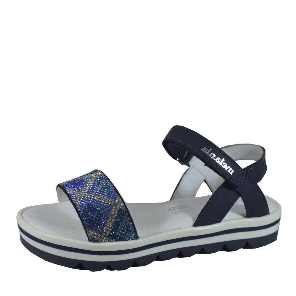 Melania ME6065F8E.A SANDALO VELCRO FEMMINA BLU