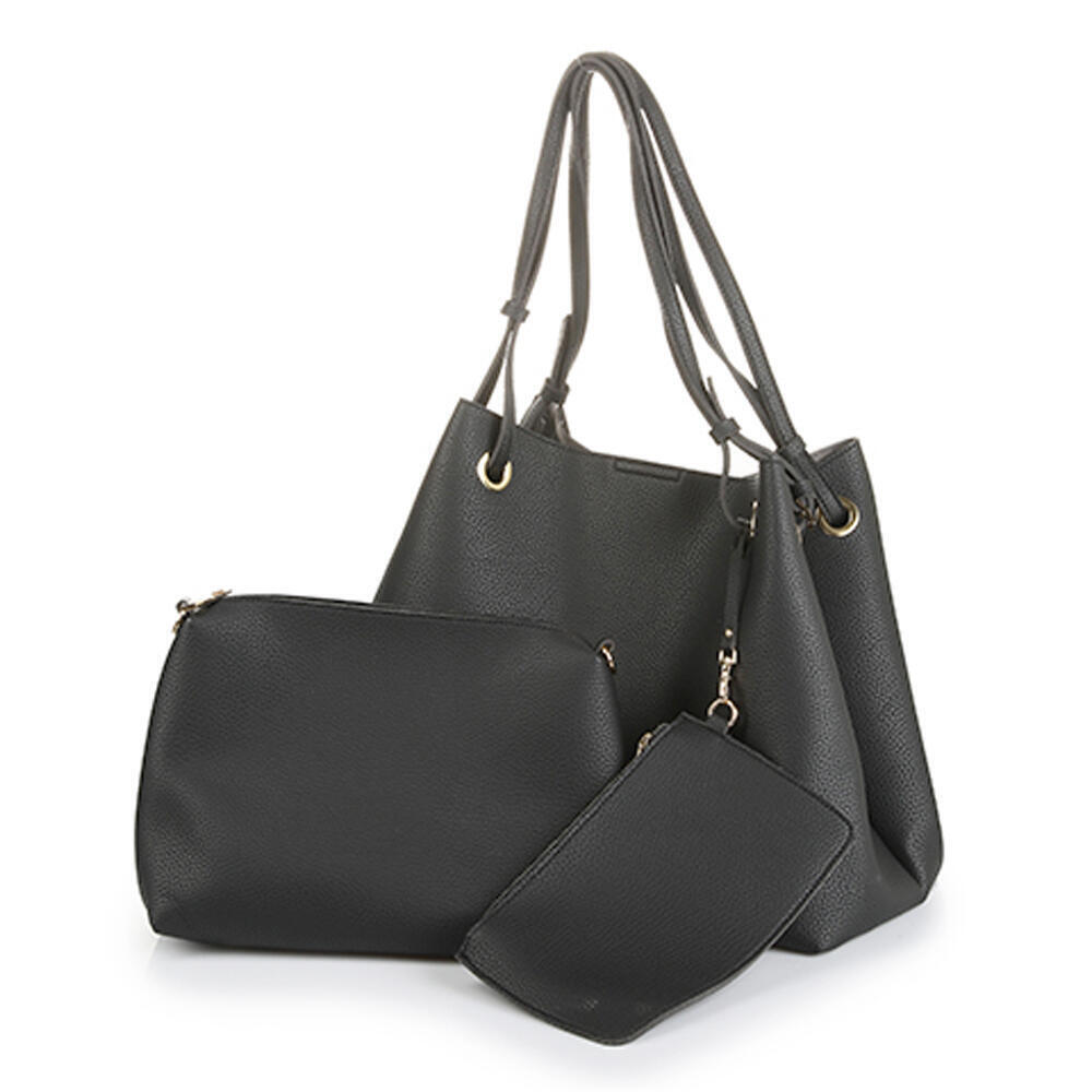Buffalo BAG 601918-LEATHER PU-BLACK 01