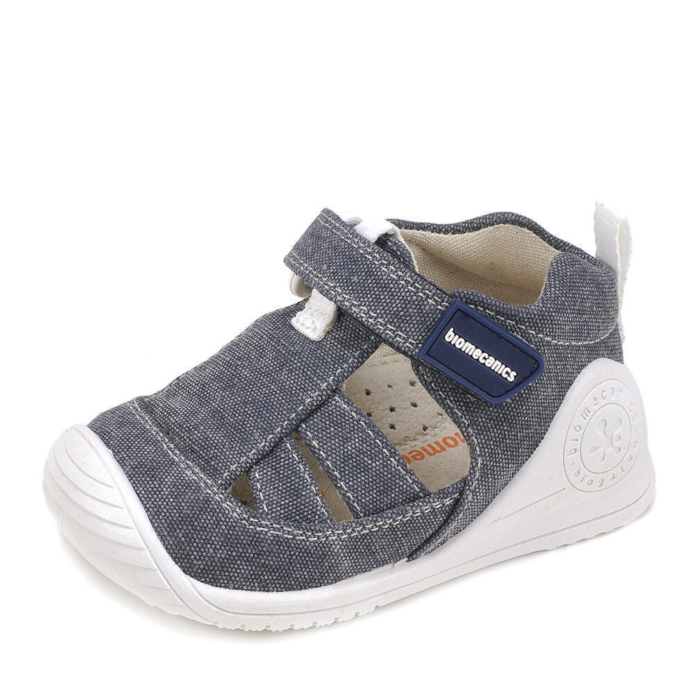 Biomecanics 182122 ZAPATO SANDAUA AZUL MARINO Y BLANCO (LONA)