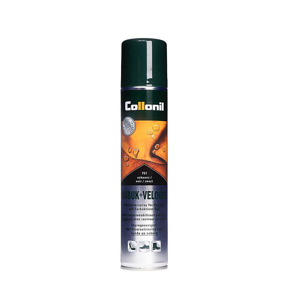 Collonil 15920001751 NUBUK+VELOURS DFNL 200 ML SCHWARZ