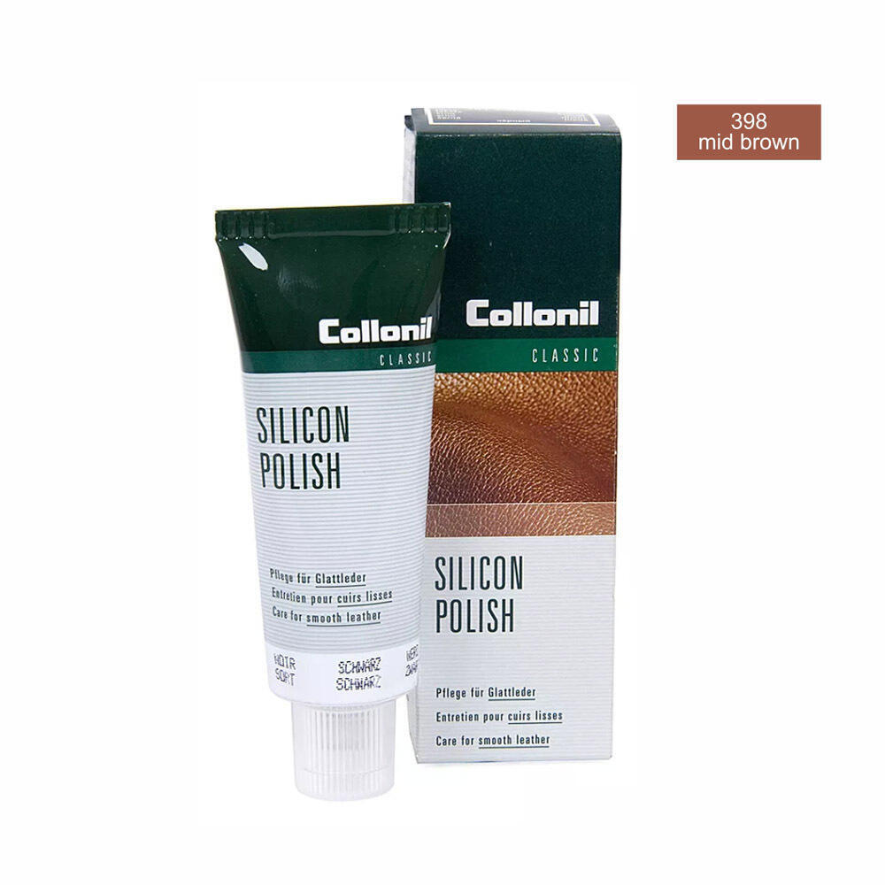 Collonil 31430001398 SILICON POLISH 75 ML MITTELBRAUN