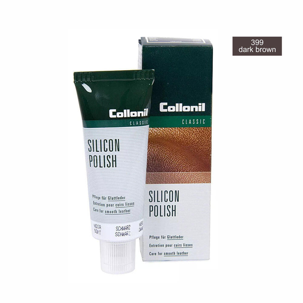 Collonil 31430001399 SILICON POLISH 75 ML DUNKELBRAUN