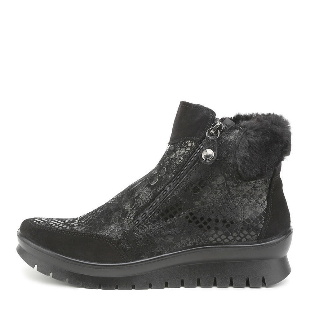 Salamander 32-19401-41 SCAMOSC-ST-BAMOO-METAL,COW-SUE BLACK