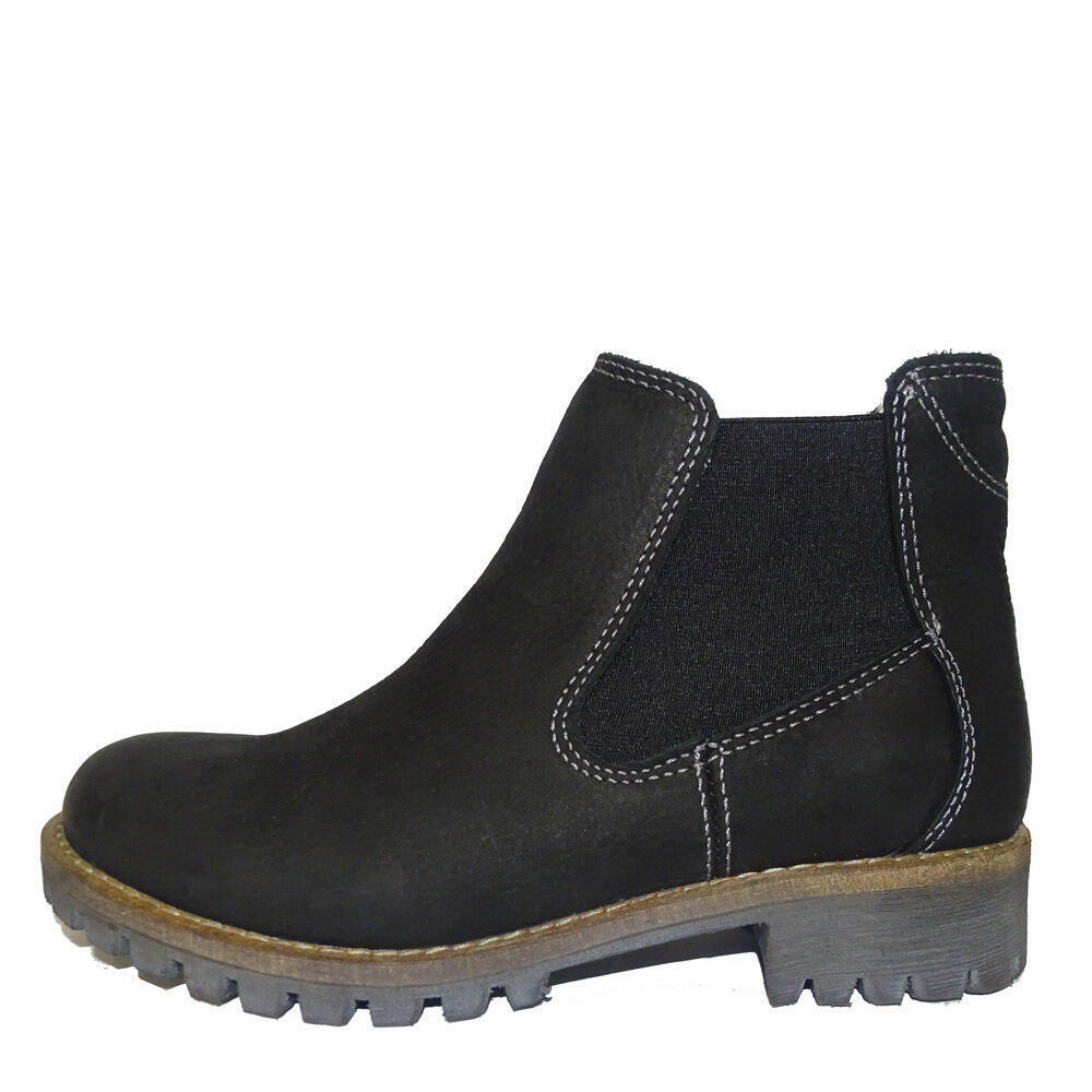 Salamander 32-22001-11 MILLED-NUBUK BLACK
