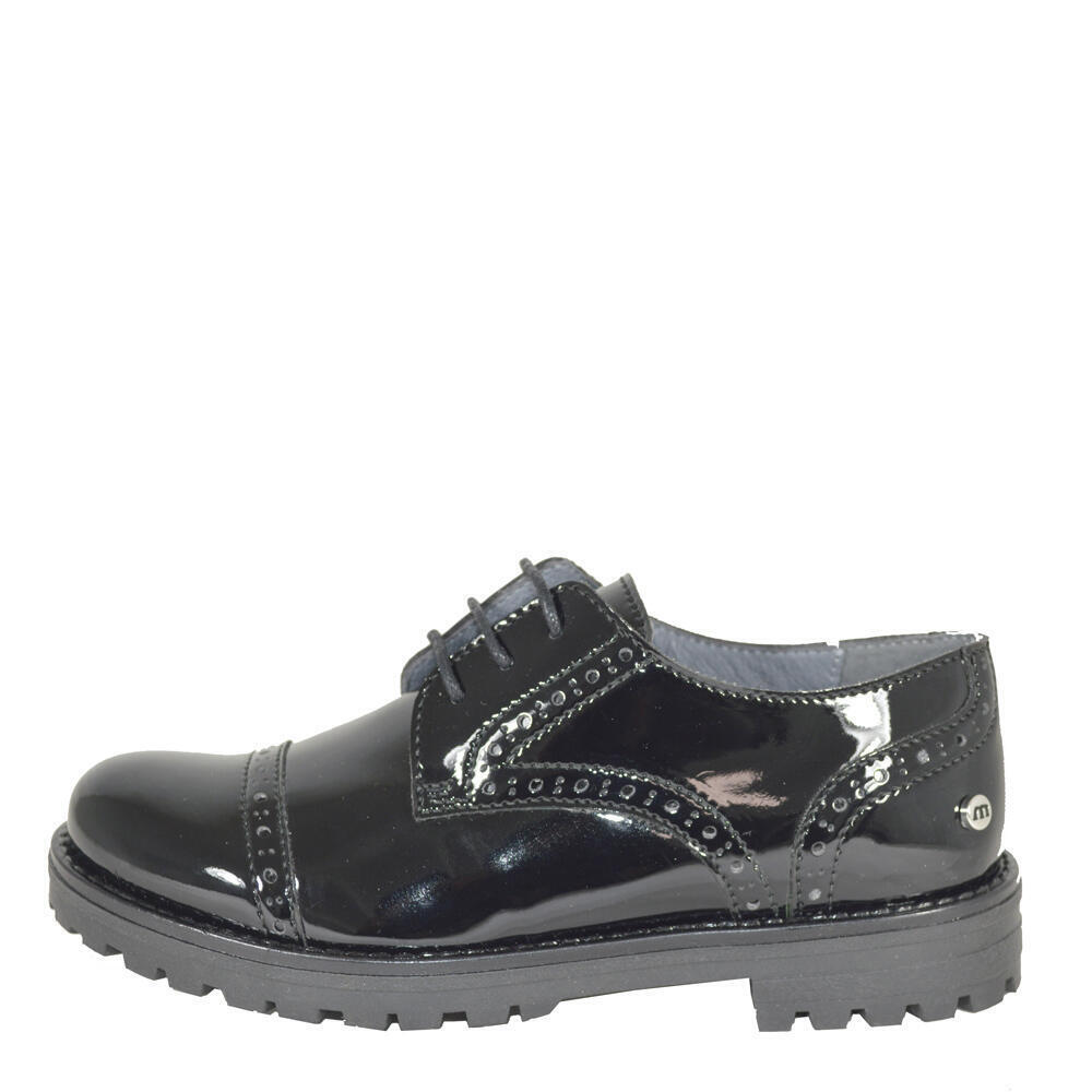 Melania ME6212F8I.D SC.BASSA LACCI FEMM.NERO VERNICE