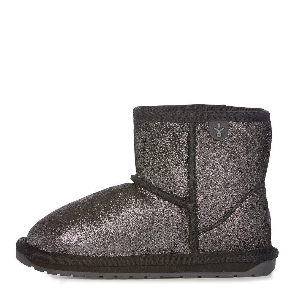 EMU K11856 BLAK Wallaby Mini Metallic Black