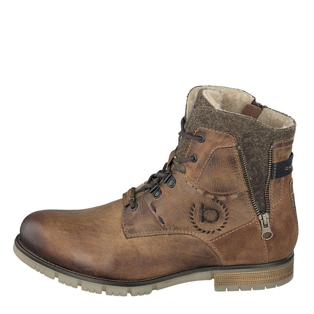 Bugatti 321-61651-3259-6361 cognac/dark brown