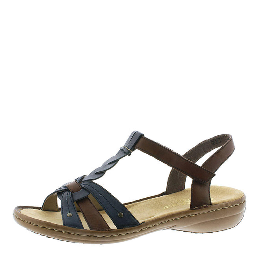 Rieker 60838-12 whitepazifik/marone