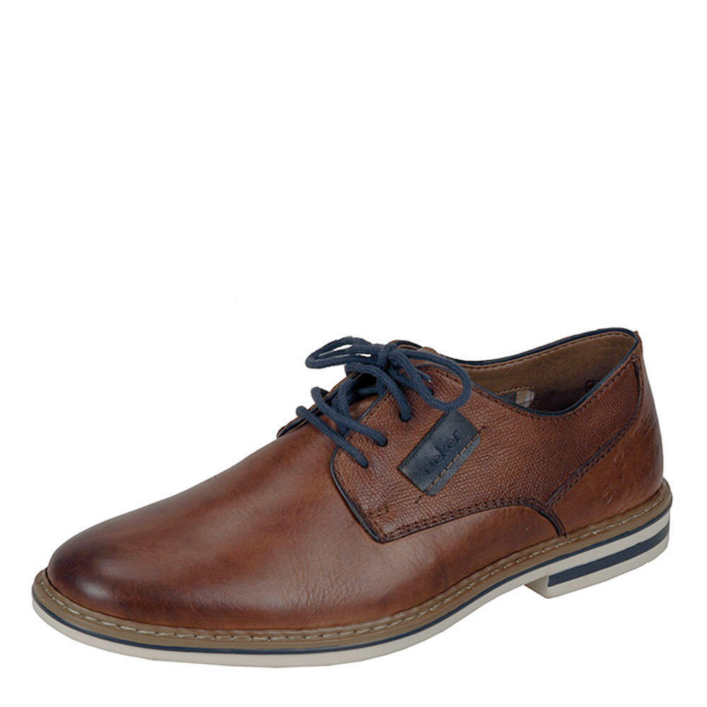 Rieker B1424-24 brandy/navy/navy