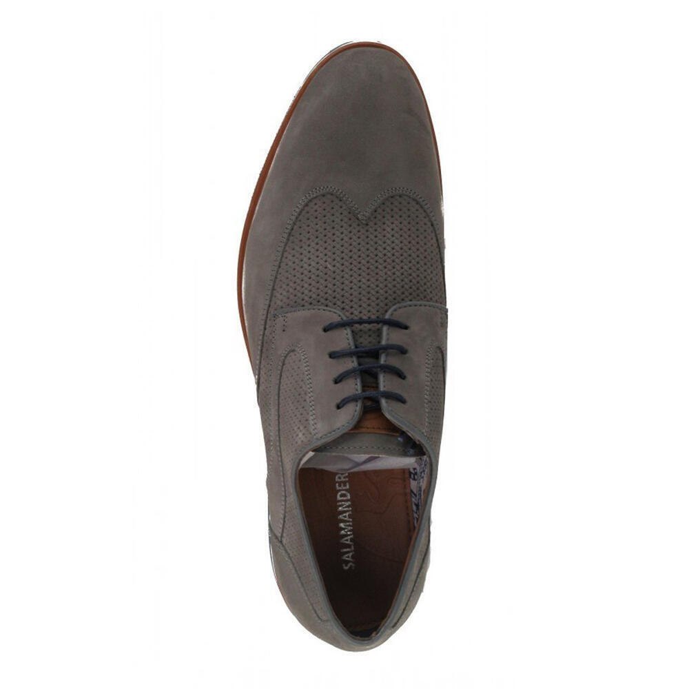Salamander 31-54202-17 COW-NUBUK.CROC PLUM,GREY