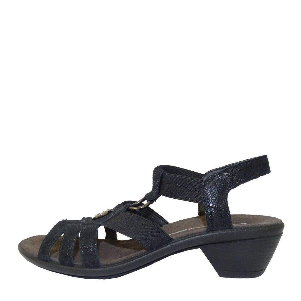 Salamander 32-40302-41 COW SUEDE LEON NERO