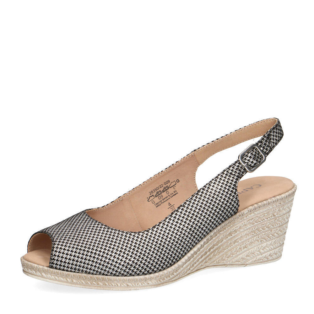 Caprice 28350-009 BLACK PEPITA