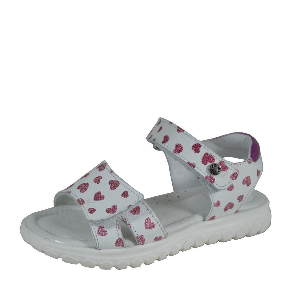 Melania ME4071D9E.C SANDALO VELCRO FEMMINA BIANCO+CUORI