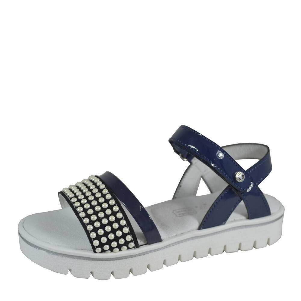 Melania ME6098F9E.A SANDALO VELCRO FEMMINA VERN.BLU