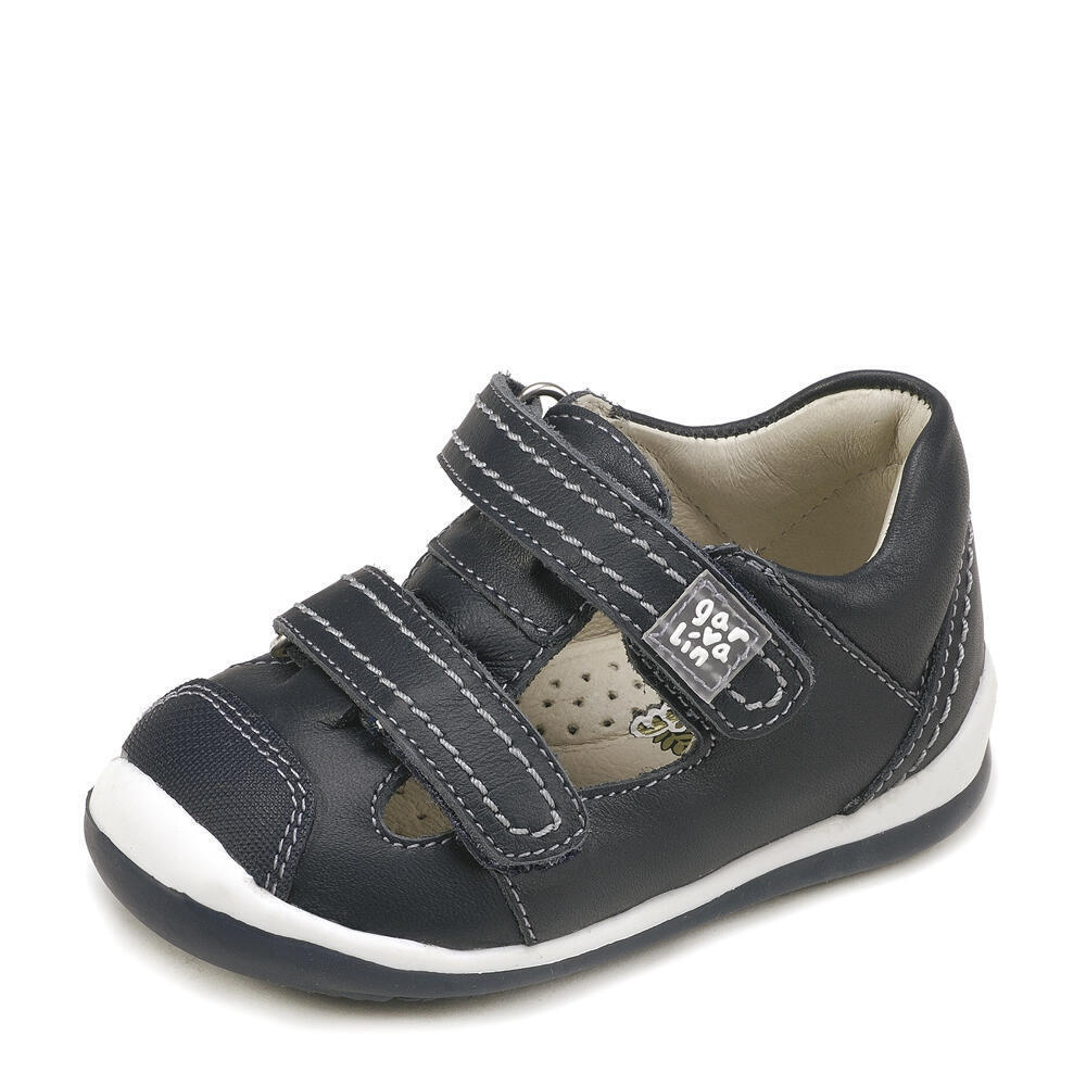 Garvalin 182320 ZAPATO SANDALIA VELCROS AZUL MARINO (SAUVAGE)
