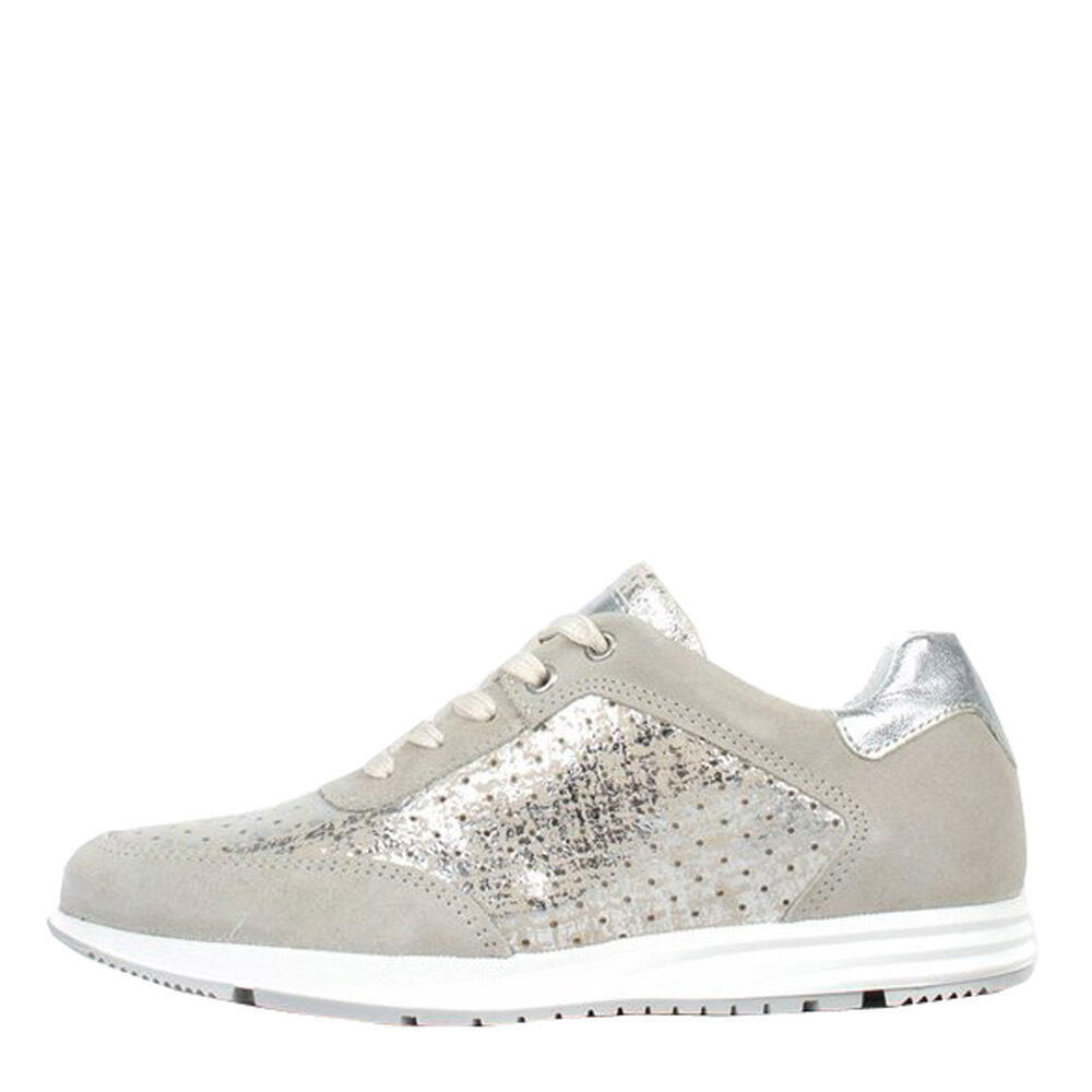 Salamander 32-87902-25 SUEDE,METALLIC GREY