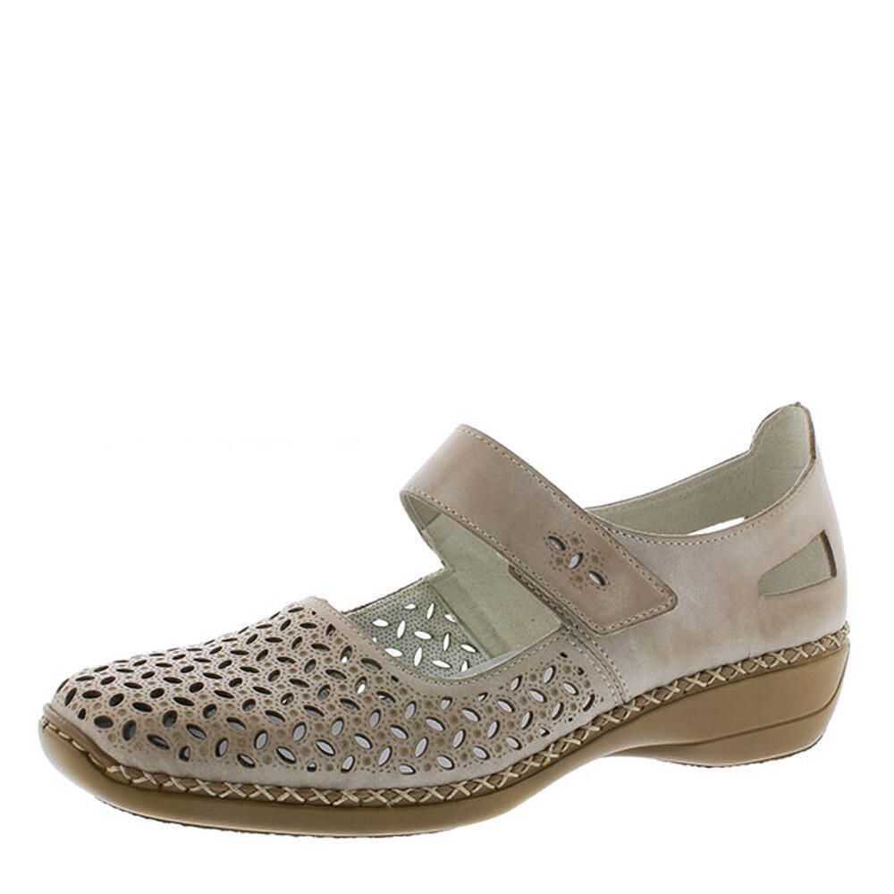 Rieker 413G8-62 clay/silver