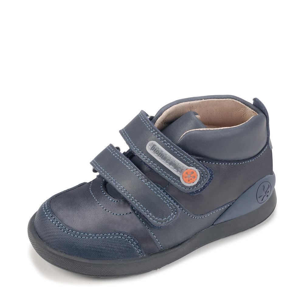 Biomecanics 181170-A-FB BOTIN VELCROS AZUL MARINO (WAX NATURAL (FORRO BORREGUILLO))