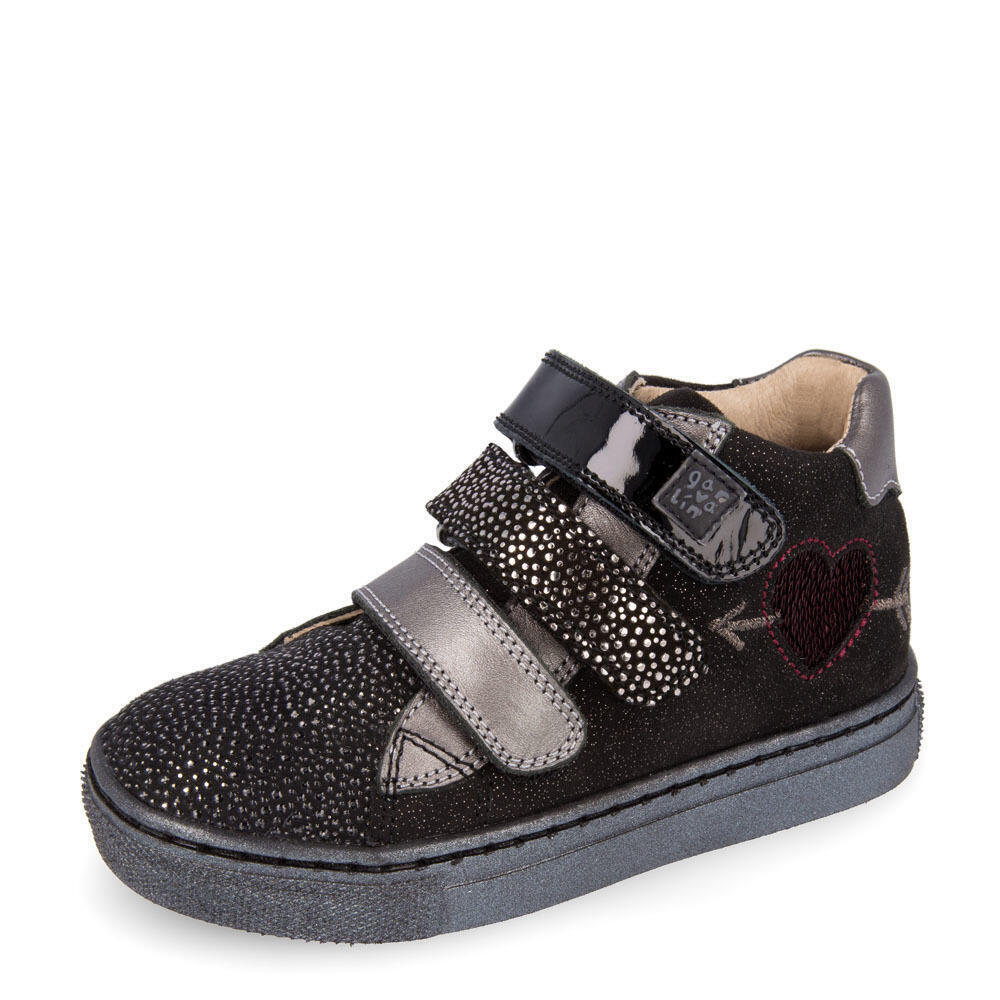 Garvalin 181415-A BOTIN CORAZON NEGRO (ULTRASUEDE)