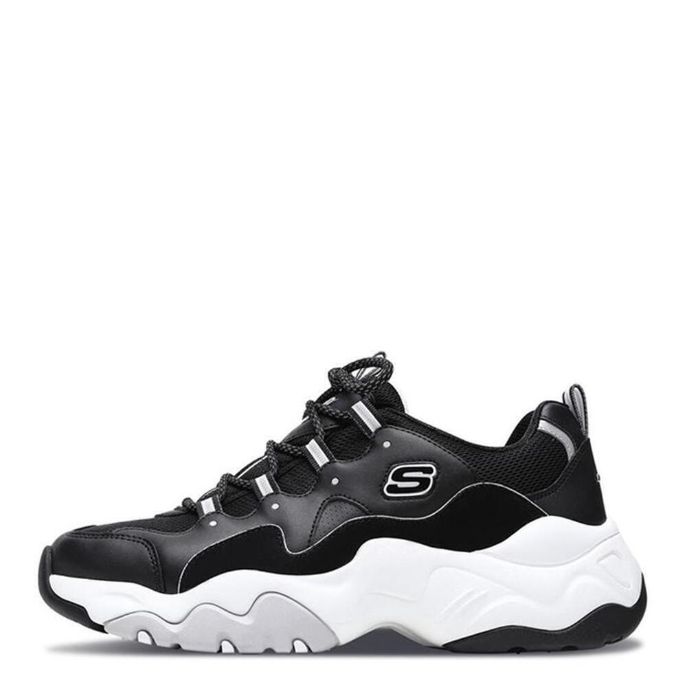 Skechers 12955-BKW-DLITES 3.0-ZEN