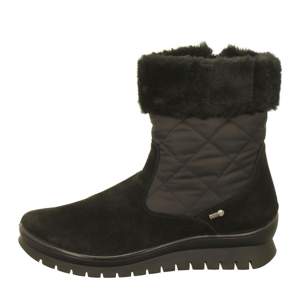 Salamander 32-19406-21 COW-SUEDE,TEXTILE BLACK