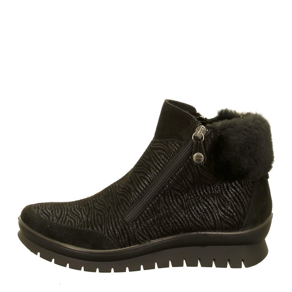 Salamander 32-19401-20 COW-SUEDE, CAPRA-EYES BLACK