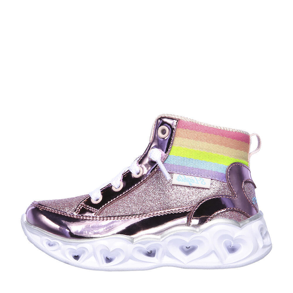 Skechers 20272N-PNK-HEART LIGHTS-RA