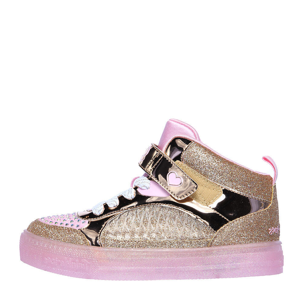 Skechers 20278L-GDPK-SHUFFLE BRIGHTS