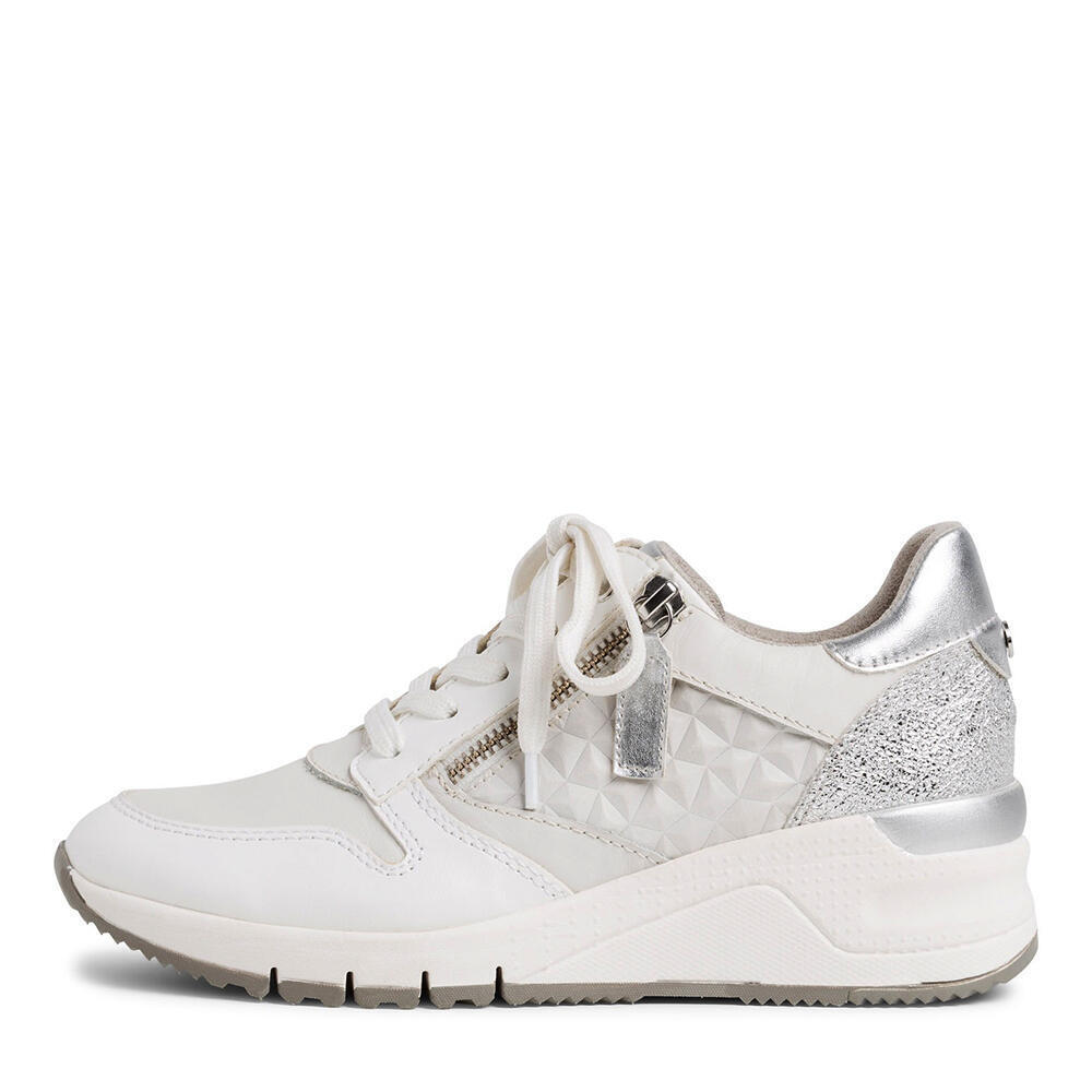 Tamaris 23702-117 WHITE LEATHER