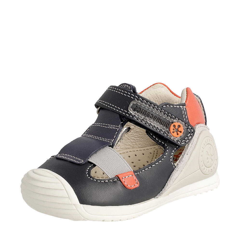 Biomecanics 192128-A ZAPATO SANDALIA ESLASTICO AZUL MARINO Y PETROL (KAISER)