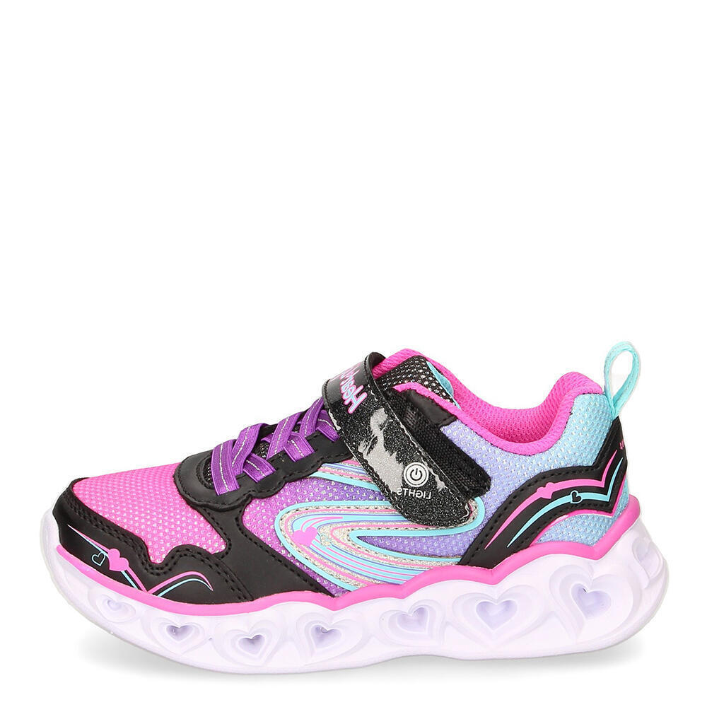 Skechers 20294L-BKMT-HEART LIGHTS